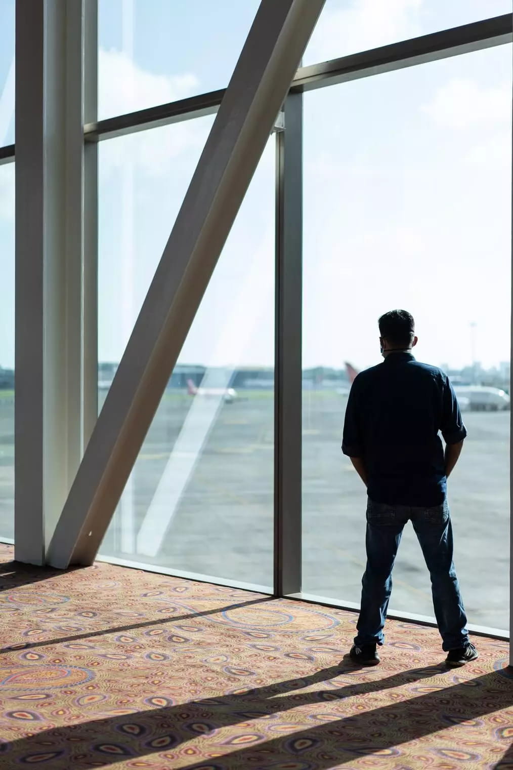 Arrival at GAU Airport