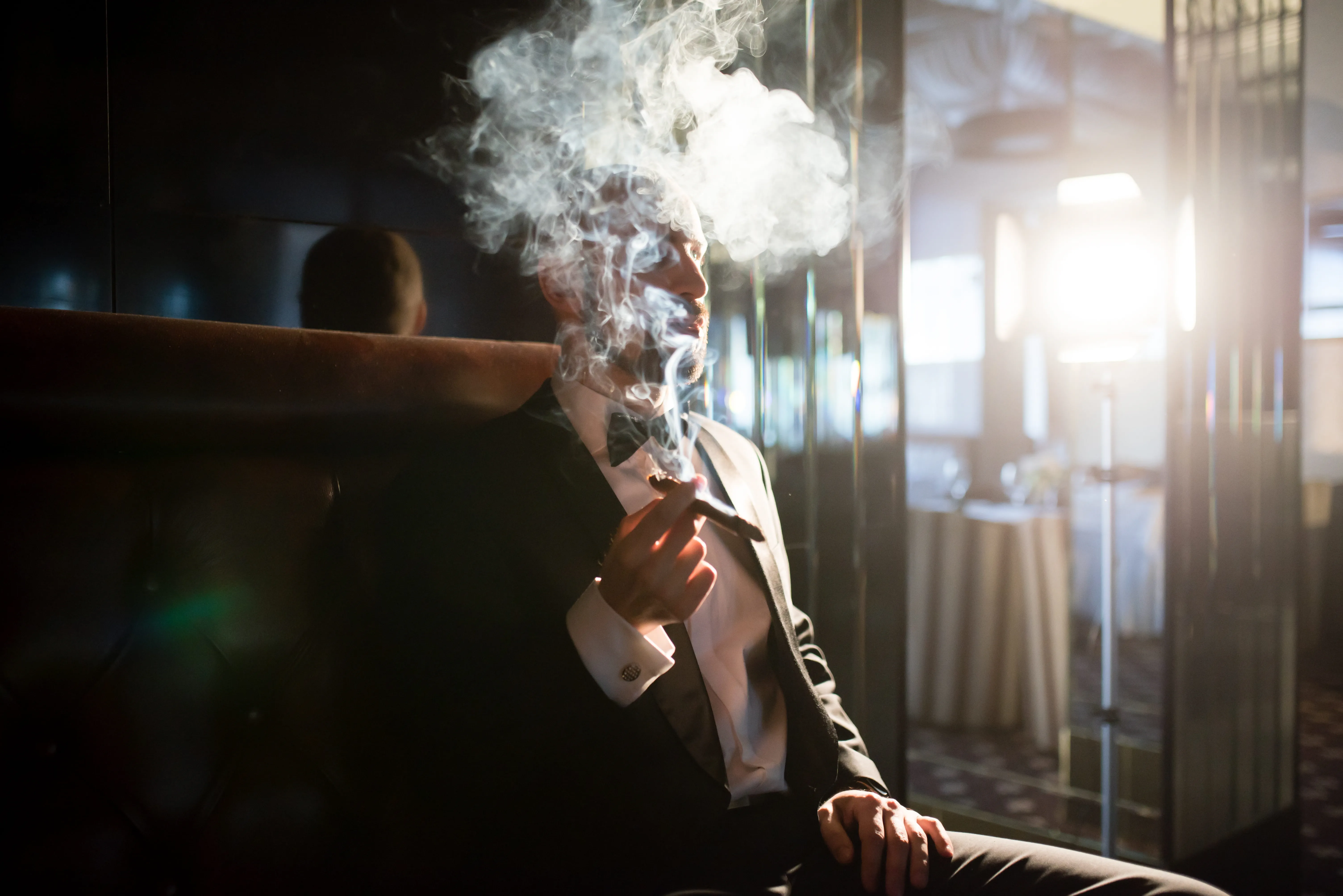 Smoking Lounge at TRV Airport