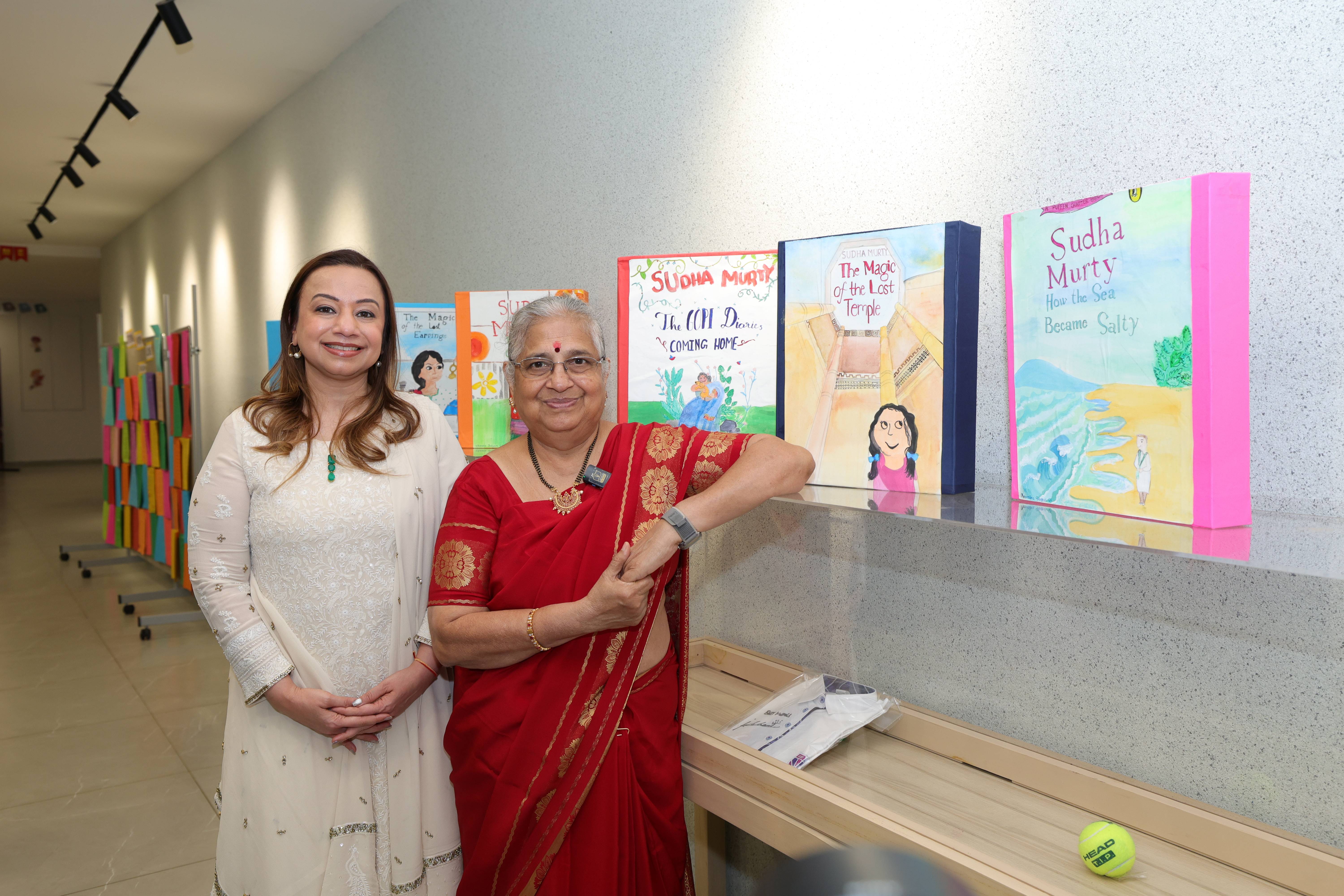 Bookflix 2025 Opens at Adani International School, Welcomes Mrs Sudha ...